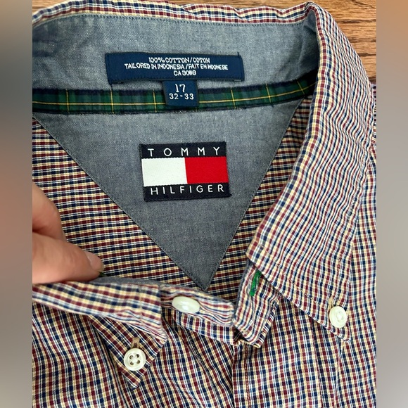 Tommy Hilfiger Bottom Down Long Sleeve Men’s Shirt - Picture 1 of 6